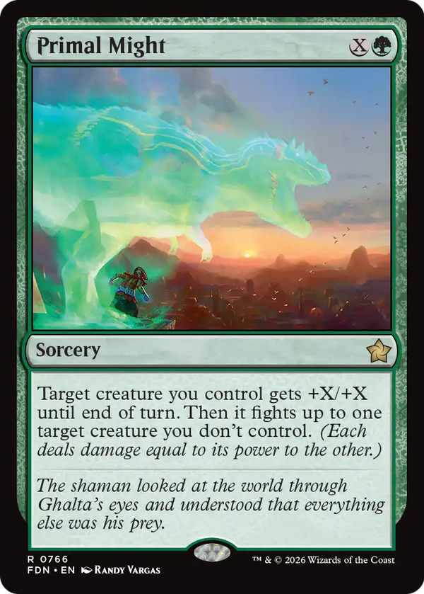 Primal Might (FDN)