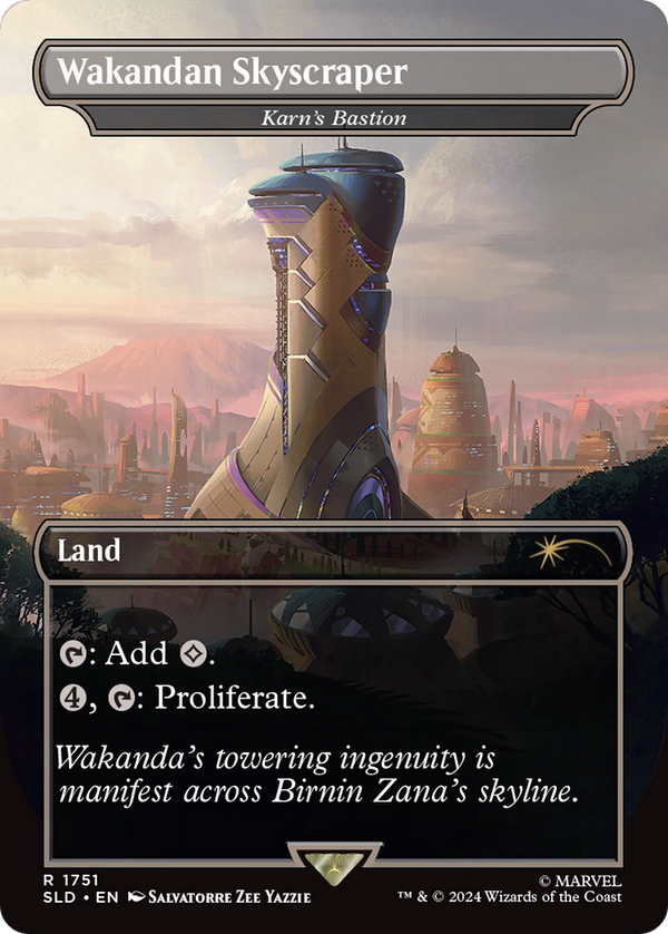 Wakandan Skyscraper // Karn's Bastion - Marvel's Black Panther (SLD)