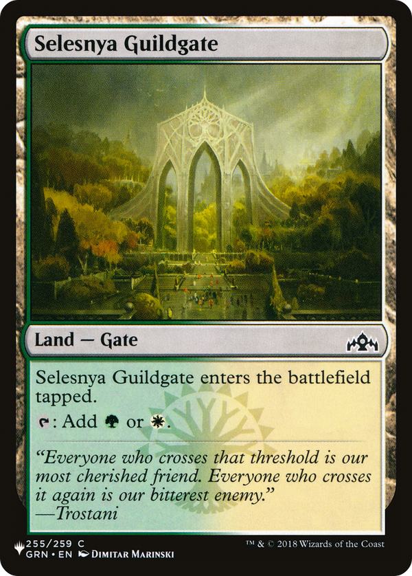 Selesnya Guildgate - GRN Reprint (PLST)