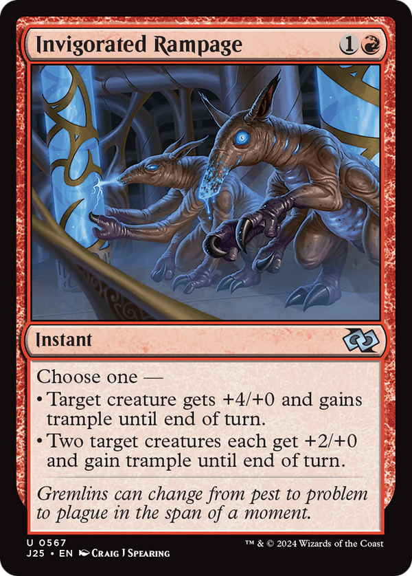 Invigorated Rampage (J25)