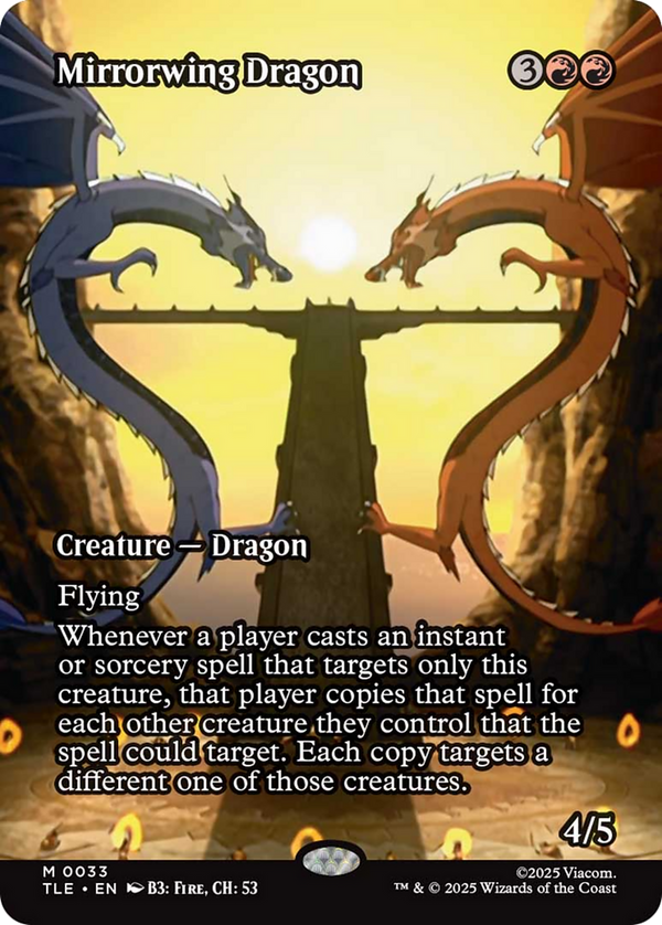 Mirrorwing Dragon - Borderless Source Material (TLE)