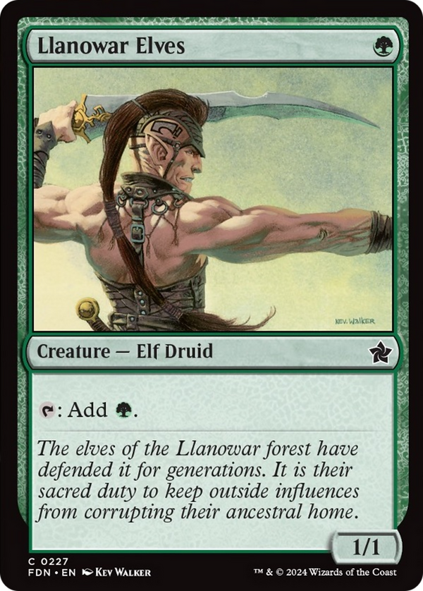 Llanowar Elves (FDN)
