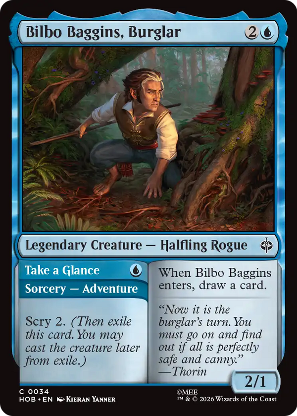 Bilbo Baggins, Burglar // Take a Glance (HOB) (Pre-Order)