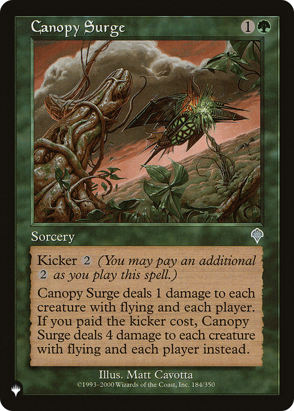 Canopy Surge - INV Reprint (PLST)