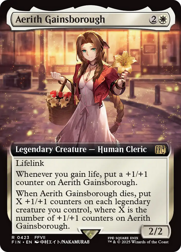 Aerith Gainsborough - Extended Art (FIN)