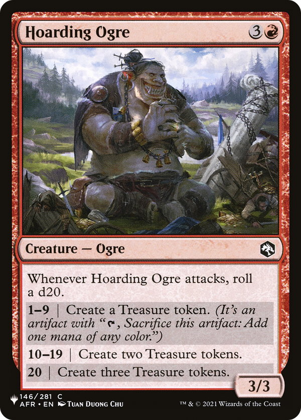 Hoarding Ogre - AFR Reprint (PLST)