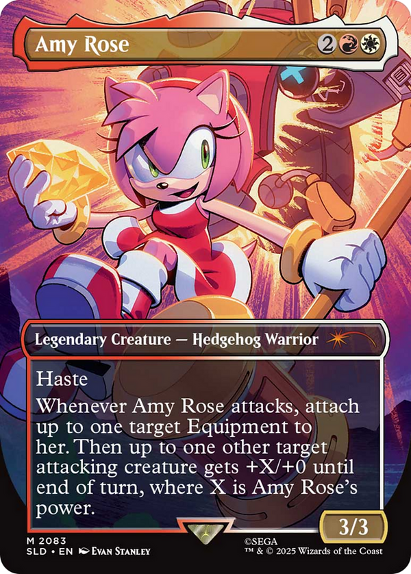 Amy Rose - Secret Lair x Sonic: Friends & Foes (SLD)