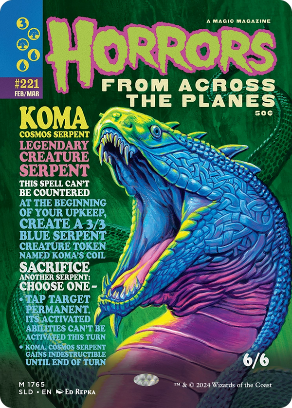 Koma, Cosmos Serpent - Monstrous Magazine (SLD)