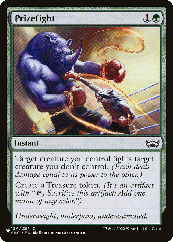Prizefight - SNC Reprint (PLST)