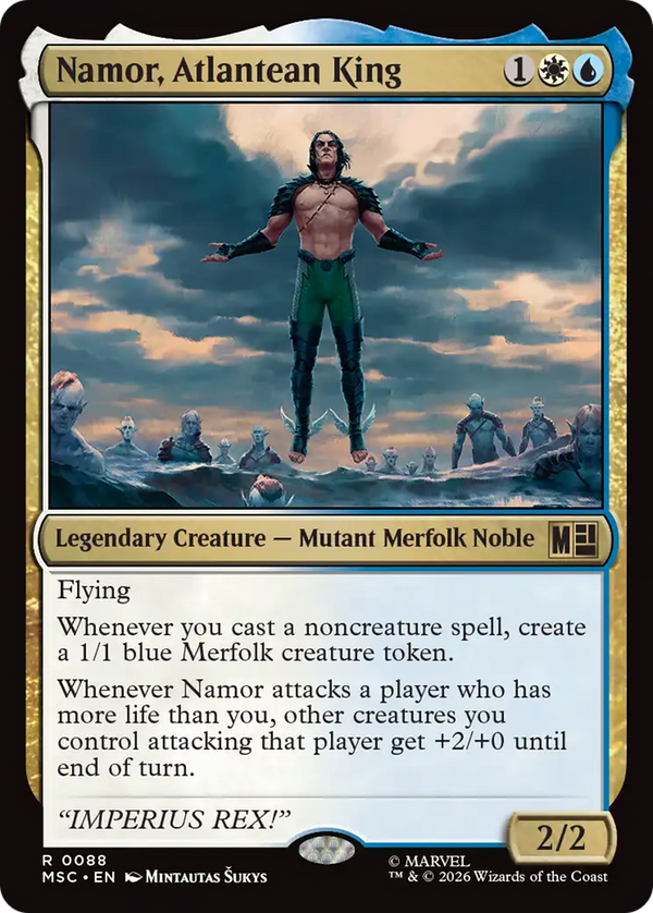 Namor, Atlantean King (MSC) (Pre-Order)