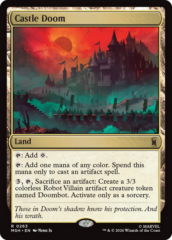 Castle Doom (MSH) (Pre-Order)