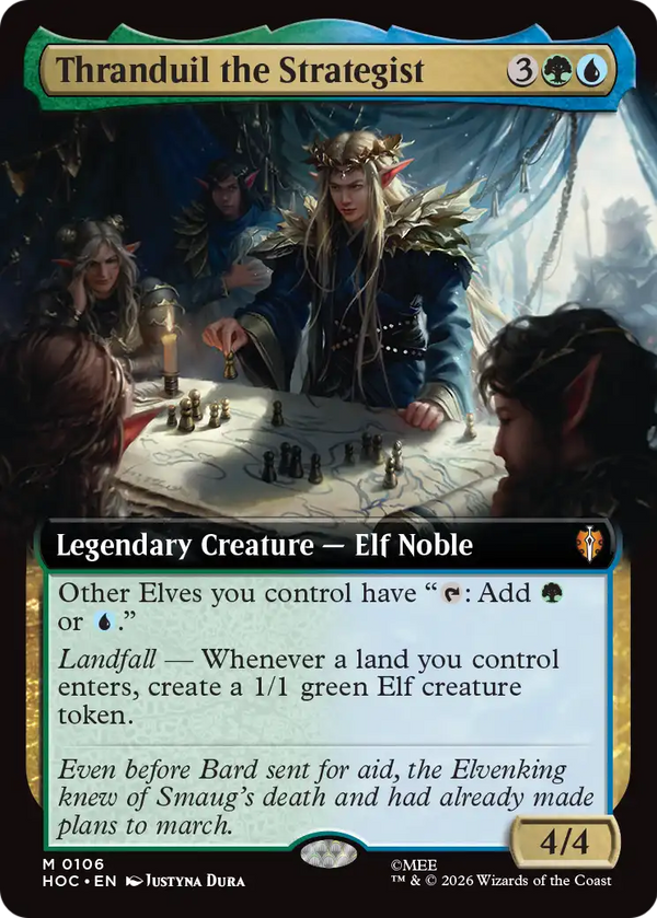 Thranduil the Strategist - Extended Art (HOC)