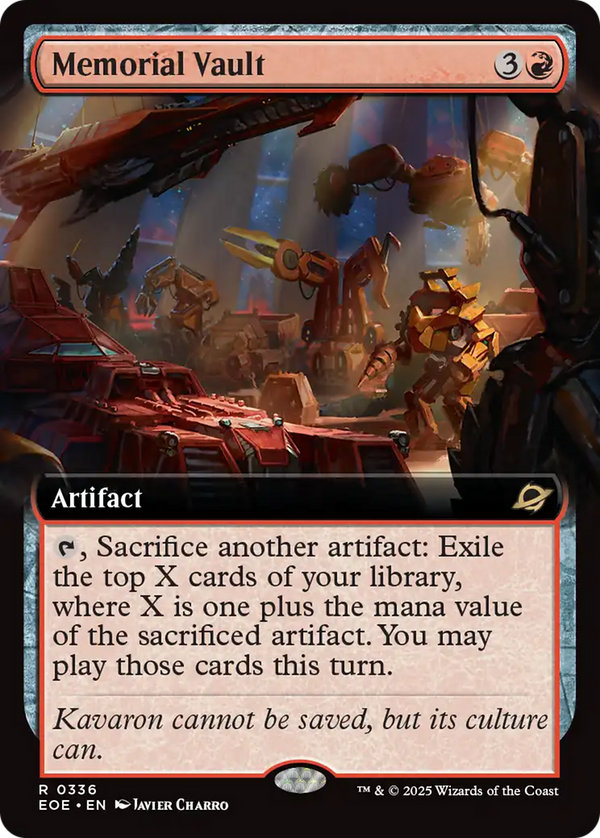 Memorial Vault - Extended Art (EOE)