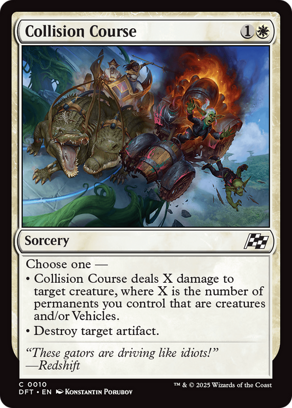 Collision Course (DFT)