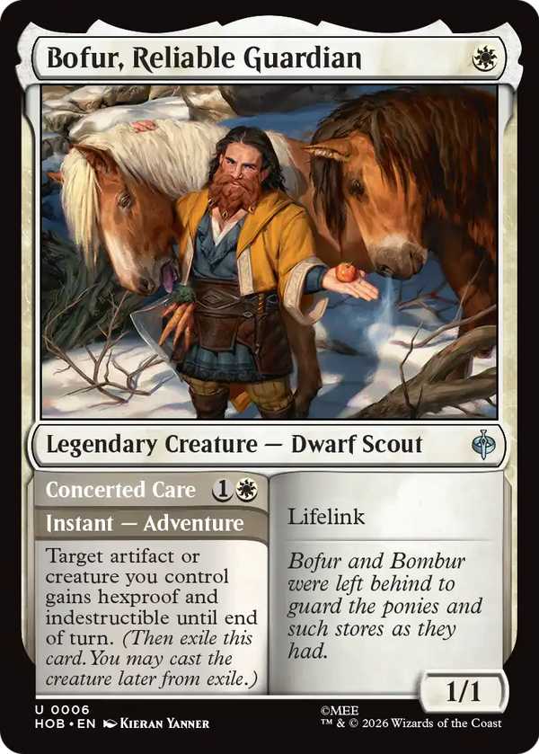 Bofur, Reliable Guardian // Concerted Care (HOB) (Pre-Order)
