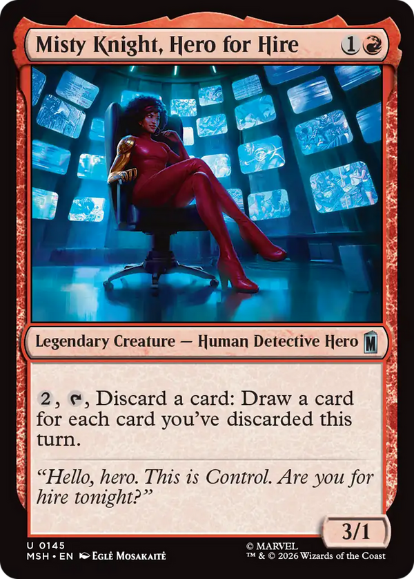 Misty Knight, Hero for Hire (MSH) (Pre-Order)