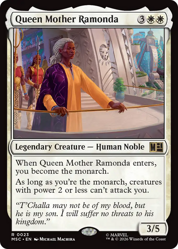 Queen Mother Ramonda (MSC) (Pre-Order)