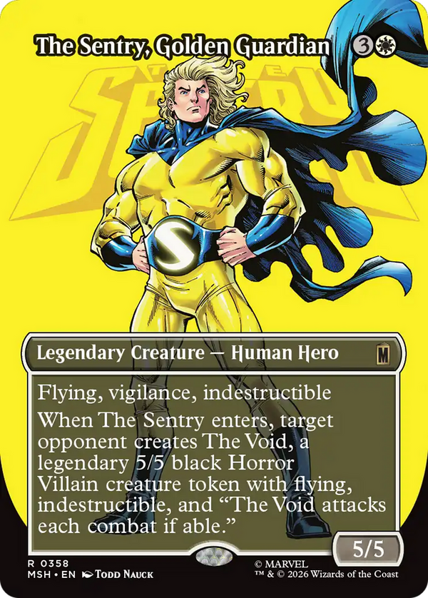 The Sentry, Golden Guardian - Logo Showcase (MSH)
