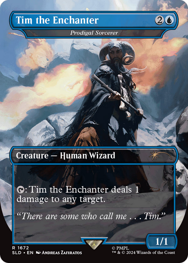 Tim the Enchanter // Prodigal Sorcerer - Monty Python and the Holy Grail Vol. 1 Secret Lair (SLD)