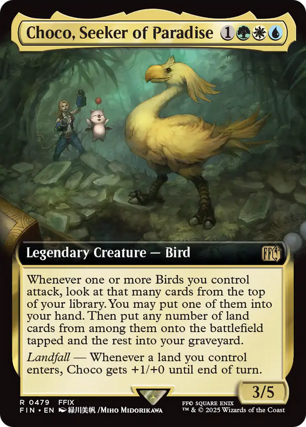 Choco, Seeker of Paradise - Extended Art (FIN)