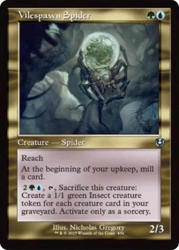 Vilespawn Spider - Retro Frame (INR)