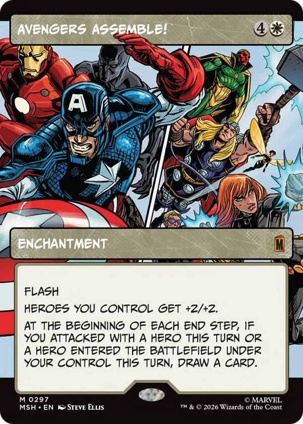 Avengers Assemble! - Panel Showcase (MSH) (Pre-Order)
