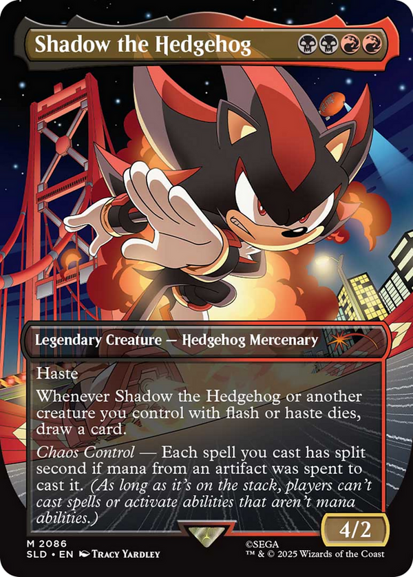 Shadow the Hedgehog - Secret Lair x Sonic: Friends & Foes (SLD)