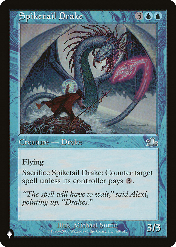 Spiketail Drake - PCY Reprint (PLST)