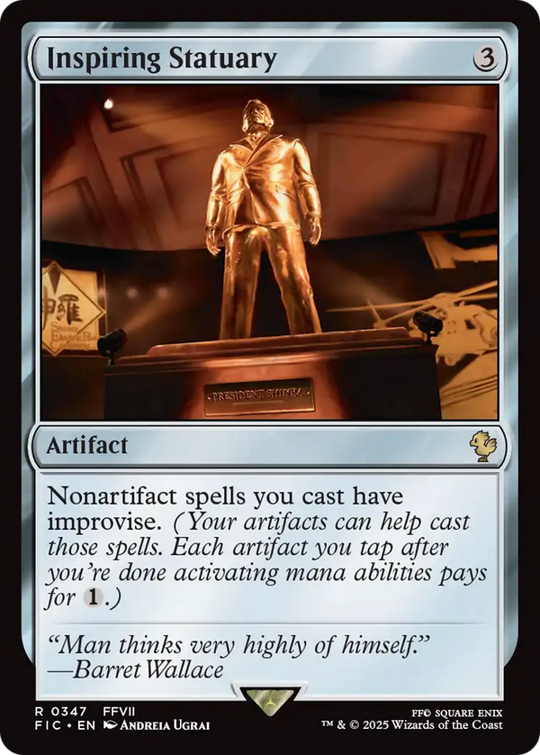 Inspiring Statuary (FIC)