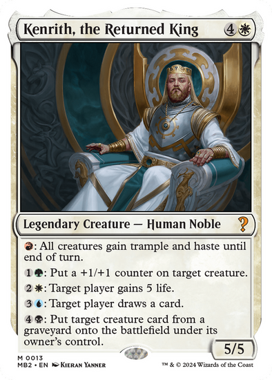 Kenrith, the Returned King (MB2)