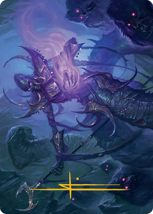Sidisi, Regent of the Mire - Art Series (Gold-Stamped Signature) (ATDM)