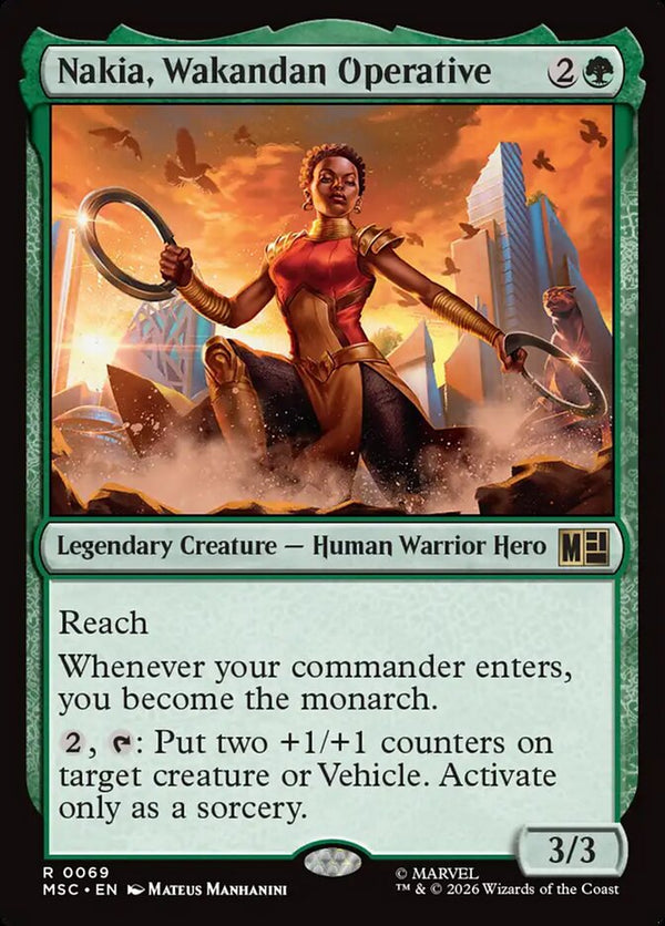 Nakia, Wakandan Operative (MSC)