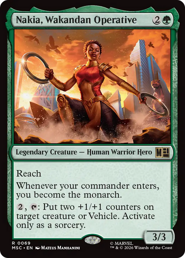 Nakia, Wakandan Operative (MSC) (Pre-Order)