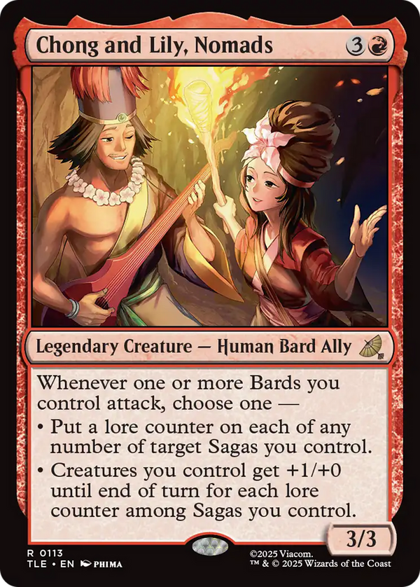 Chong and Lily, Nomads (TLE)