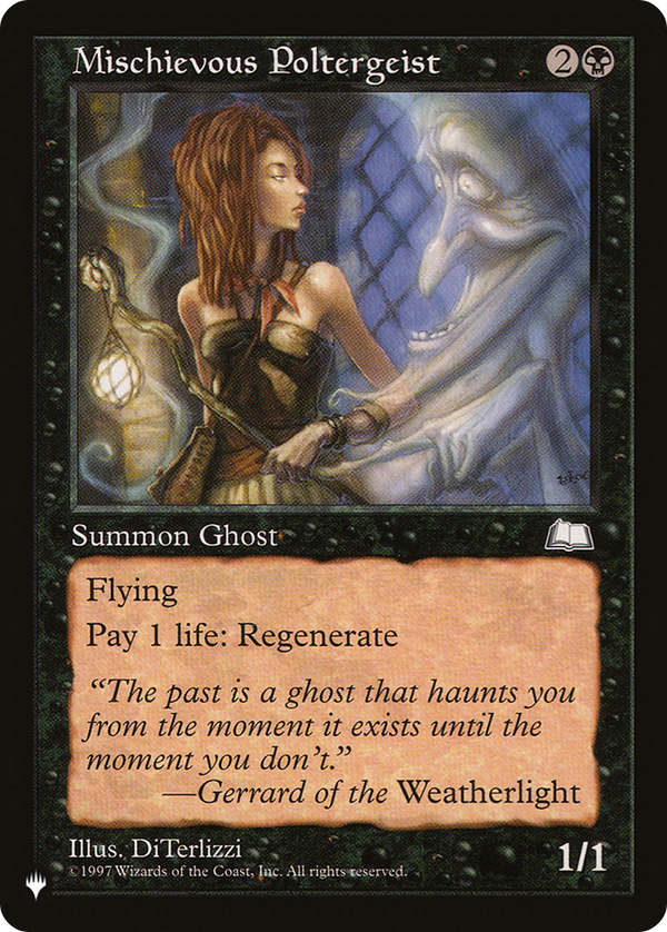 Mischievous Poltergeist - WTH Reprint (PLST)