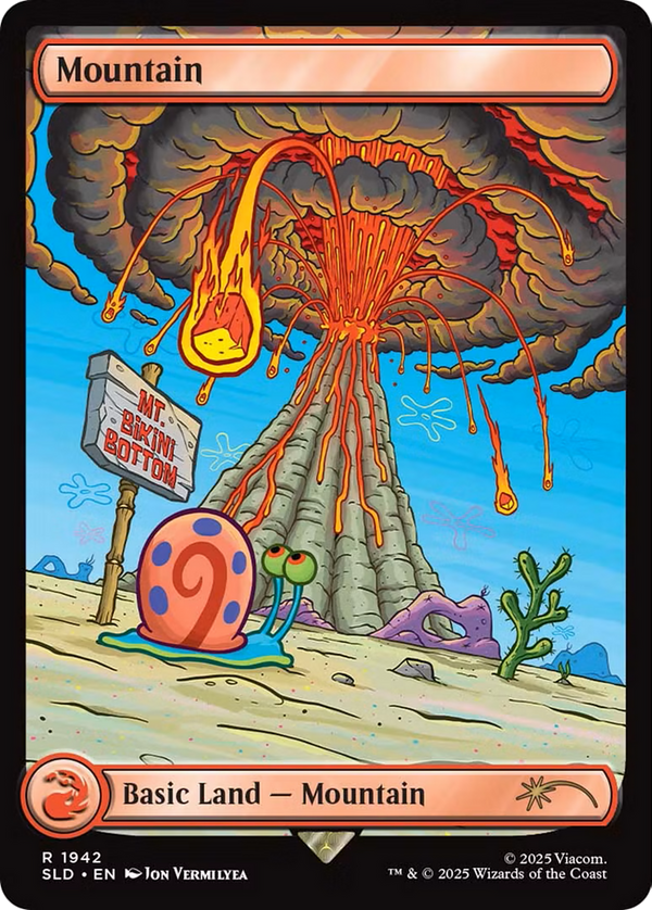Mountain - Spongebob Squarepants: Lands Under The Sea (SLD)