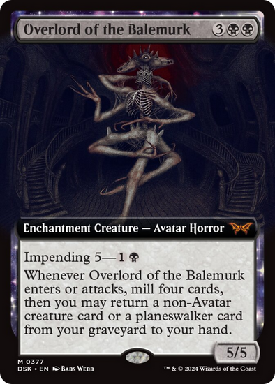 Overlord of the Balemurk - Extended Art (DSK)