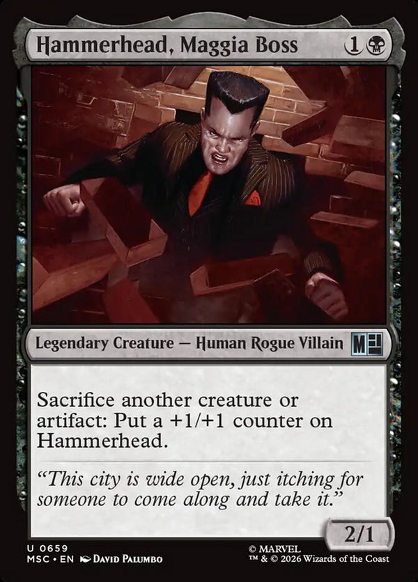 Hammerhead, Maggia Boss (MSC)