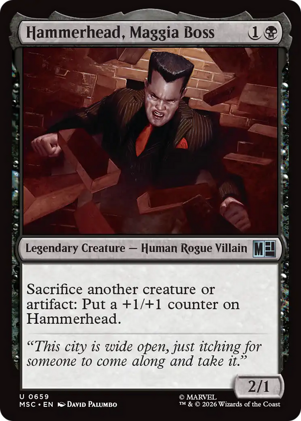 Hammerhead, Maggia Boss (MSC)