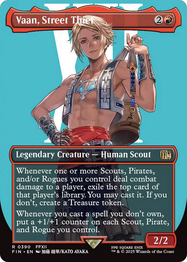 Vaan, Street Thief - Borderless (FIN)