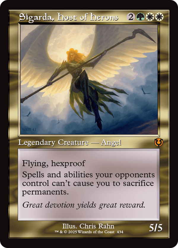 Sigarda, Host of Herons - Retro Frame (INR)