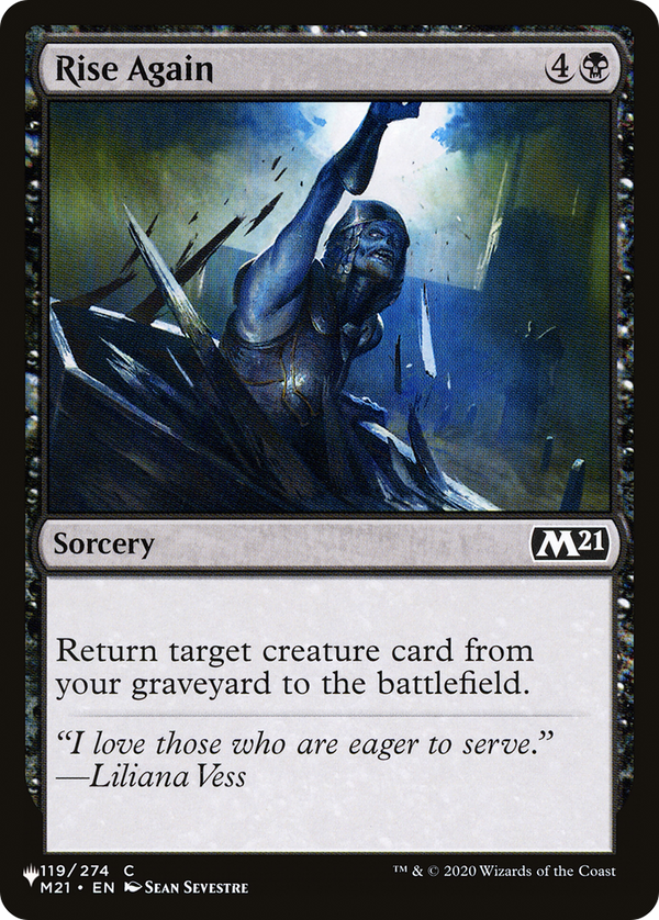 Rise Again - M21 Reprint (PLST)