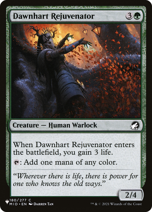 Dawnhart Rejuvenator (180) - MID Reprint (PLST)