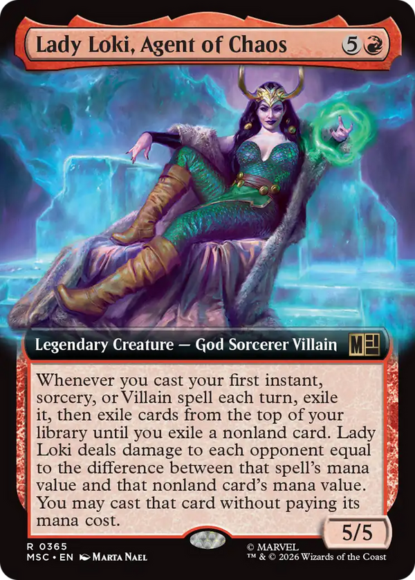 Lady Loki, Agent of Chaos - Extended Art (MSC) (Pre-Order)