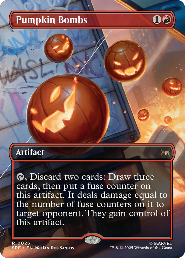 Pumpkin Bombs - Borderless Scene (SPE)