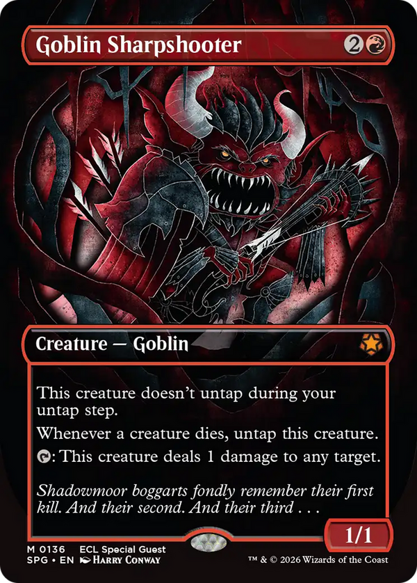 Goblin Sharpshooter - Borderless (SPG)
