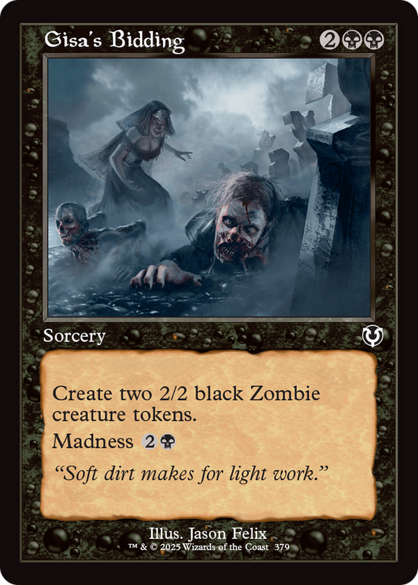 Gisa's Bidding - Retro Frame (INR)