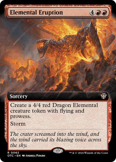 Elemental Eruption - Extended Art (OTC)