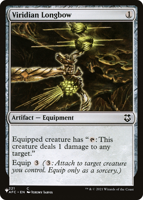 Viridian Longbow - AFC Reprint (PLST)
