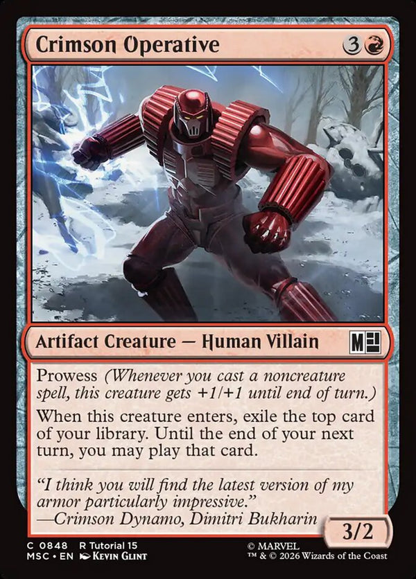 Crimson Operative (MSC)